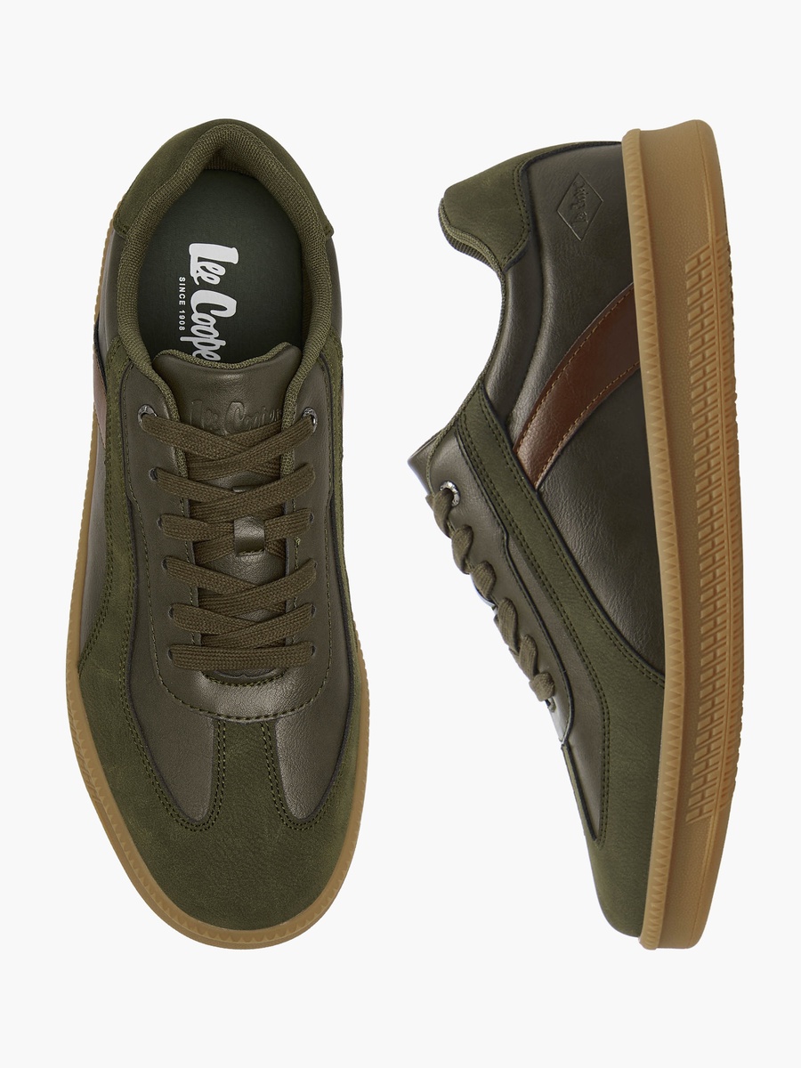 Men Lace-Up Ankle Sneakers