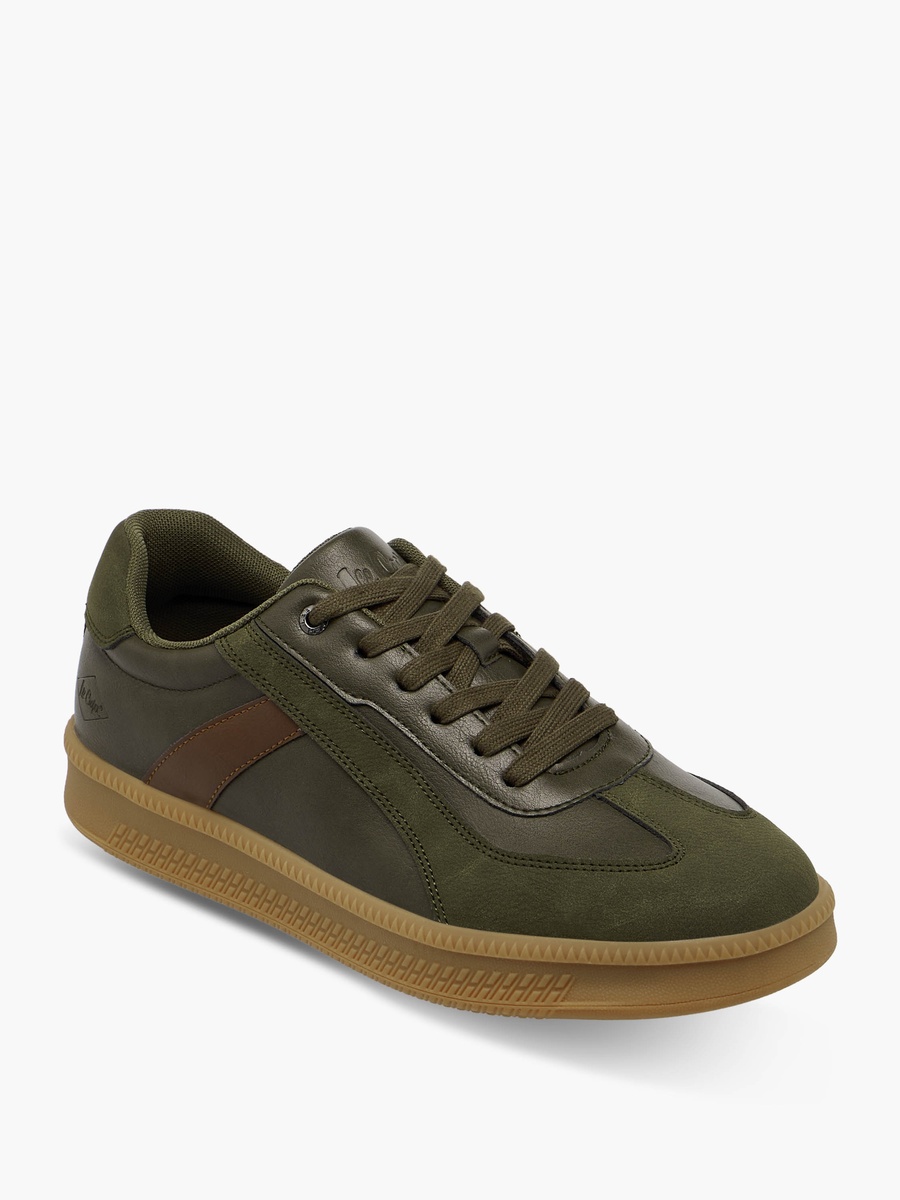 Men Lace-Up Ankle Sneakers