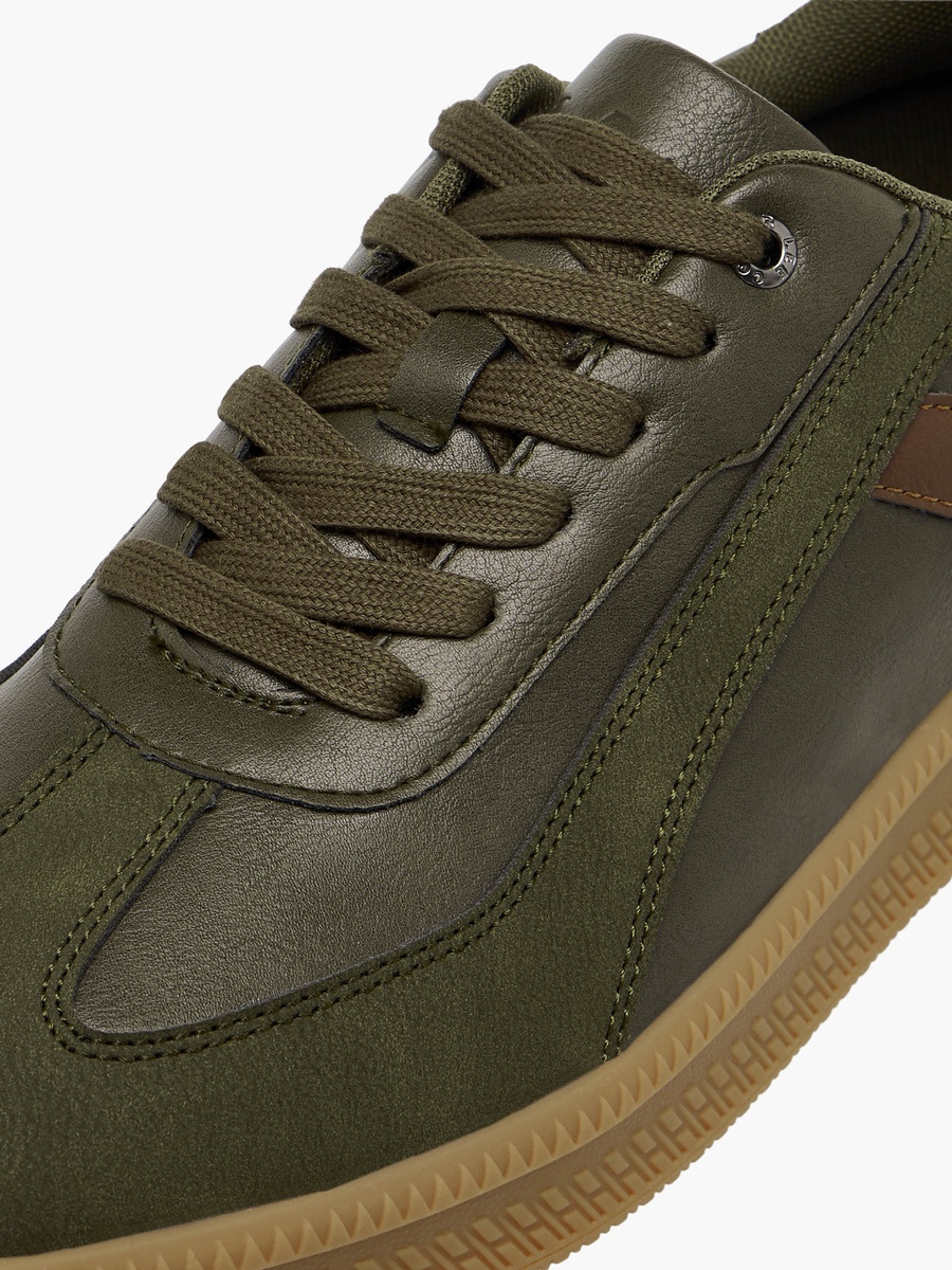Men Lace-Up Ankle Sneakers