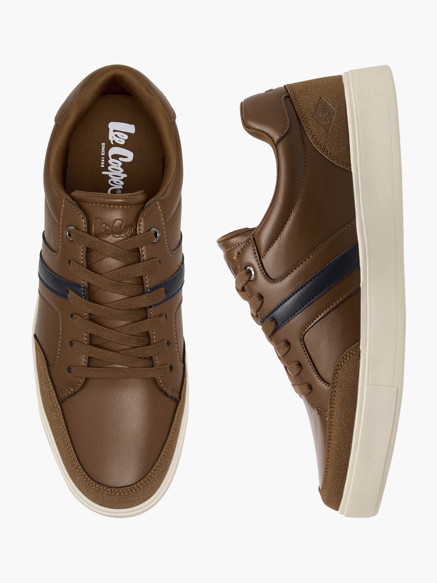Men Lace-Up Ankle Sneakers