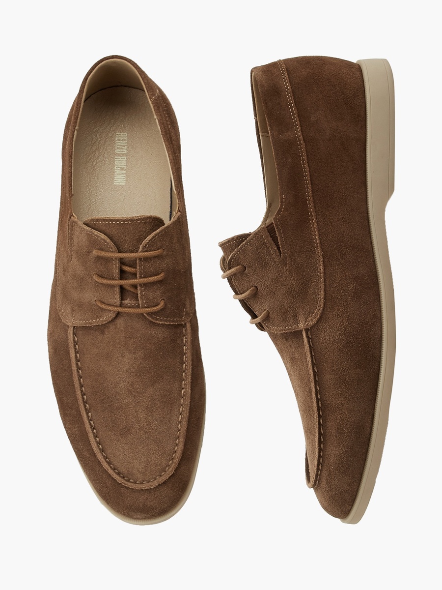 Men Lace-Up Derby Shoes