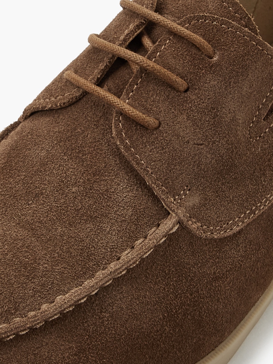 Men Lace-Up Derby Shoes