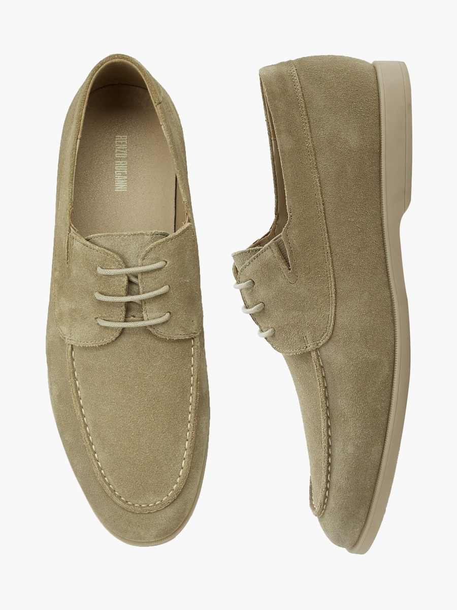 Men Lace-Up Derby Shoes