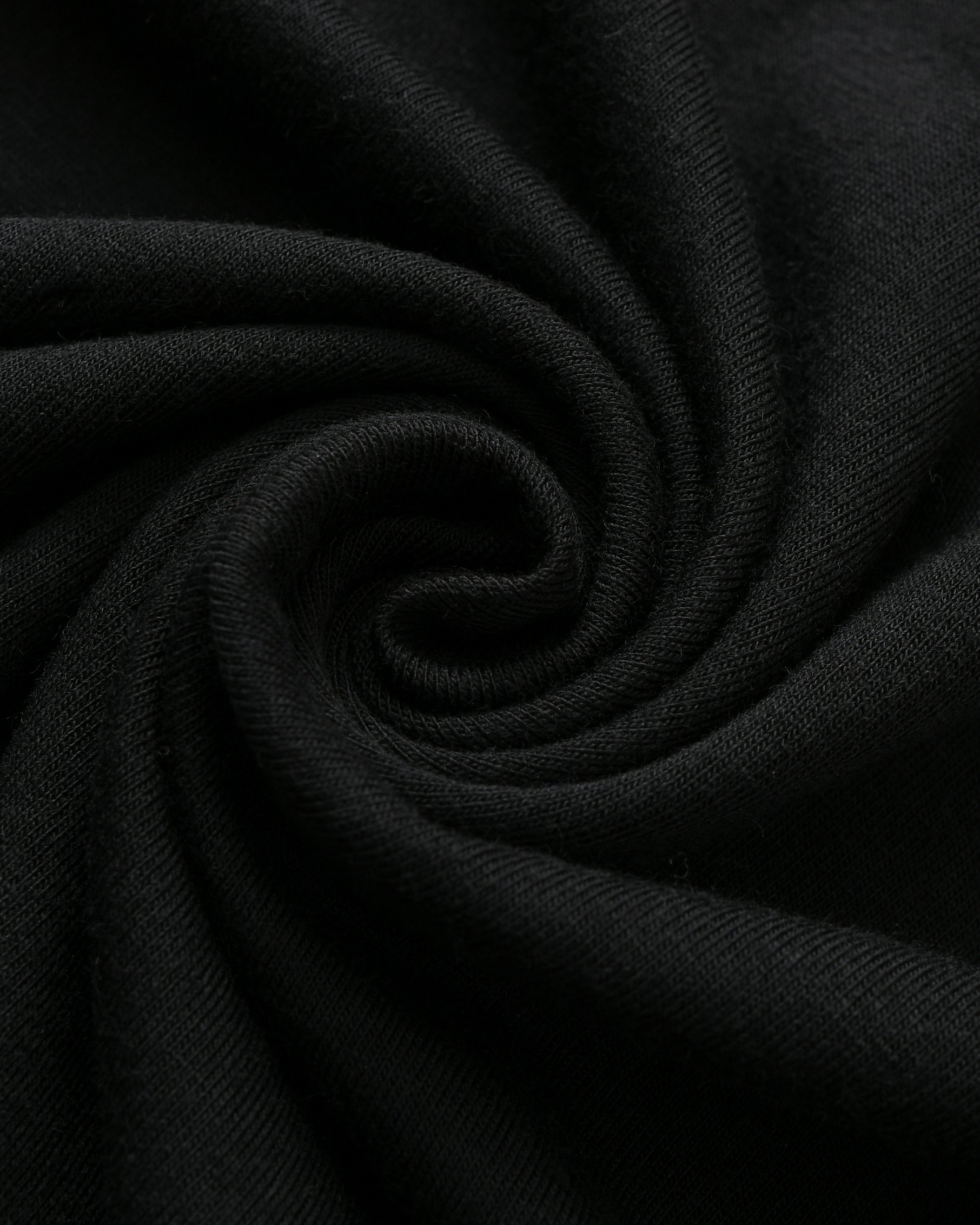 Men Black Round Neck Short Sleeve T-Shirt