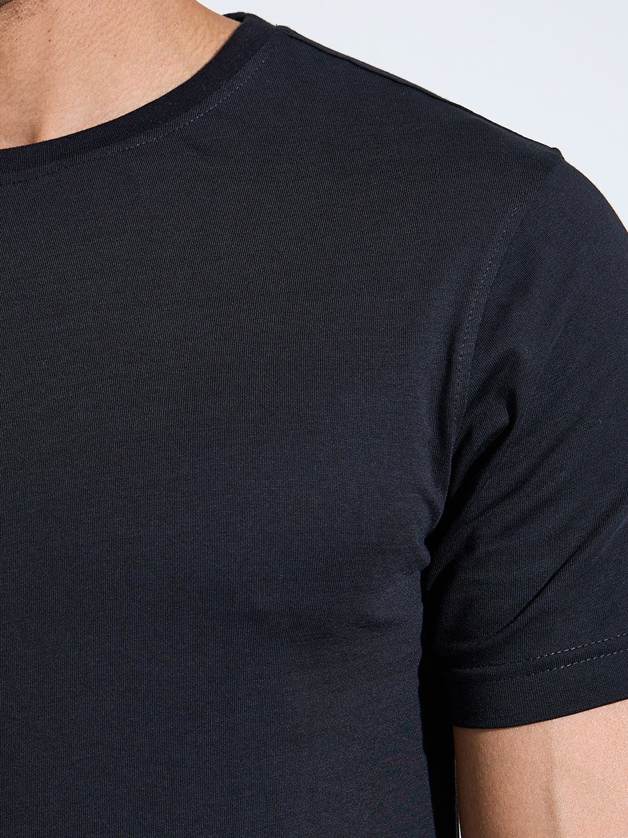 Pack of 2 - Multi-Color Solid Regular Fit T-Shirt
