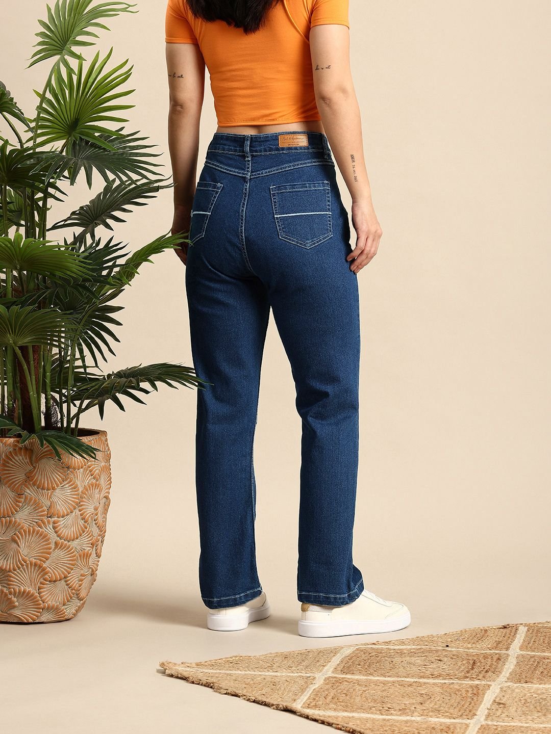 Blue Slim Fit Stretchable Jeans