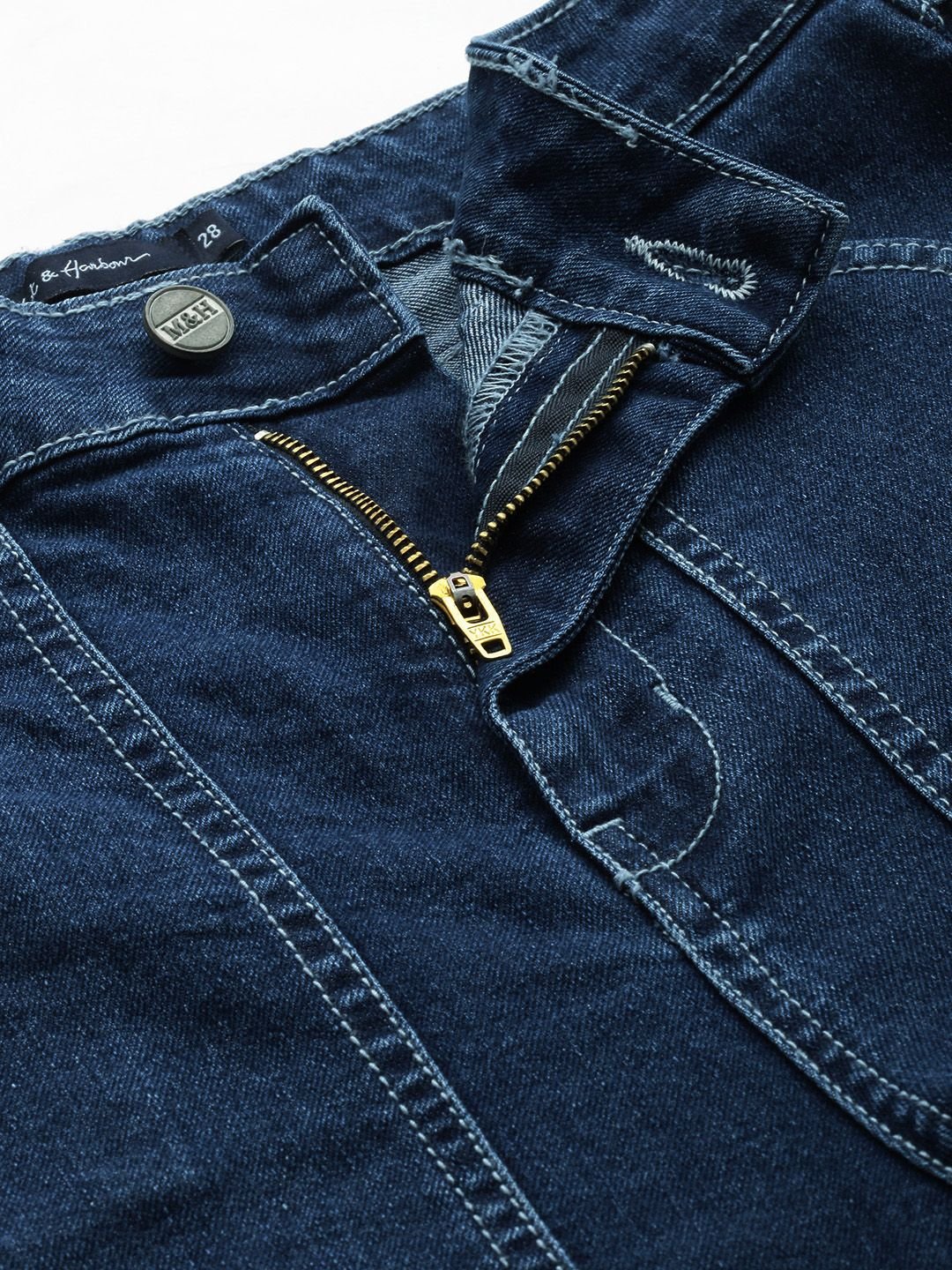 Blue Slim Fit Stretchable Jeans
