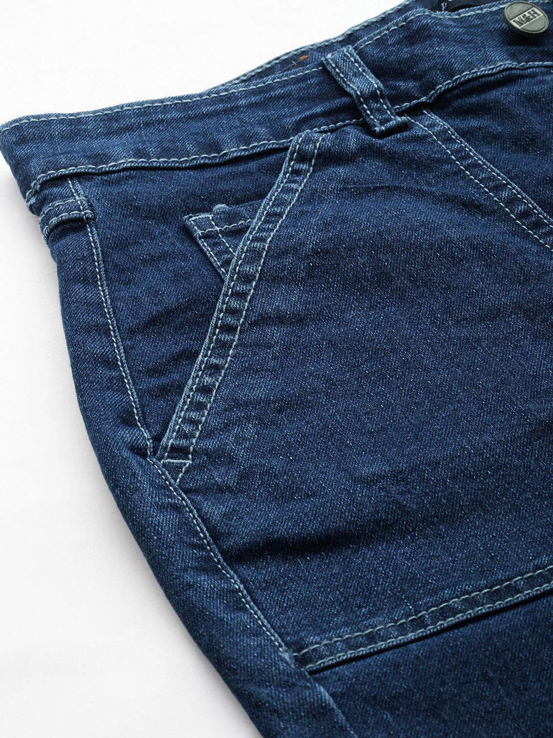 Blue Slim Fit Stretchable Jeans