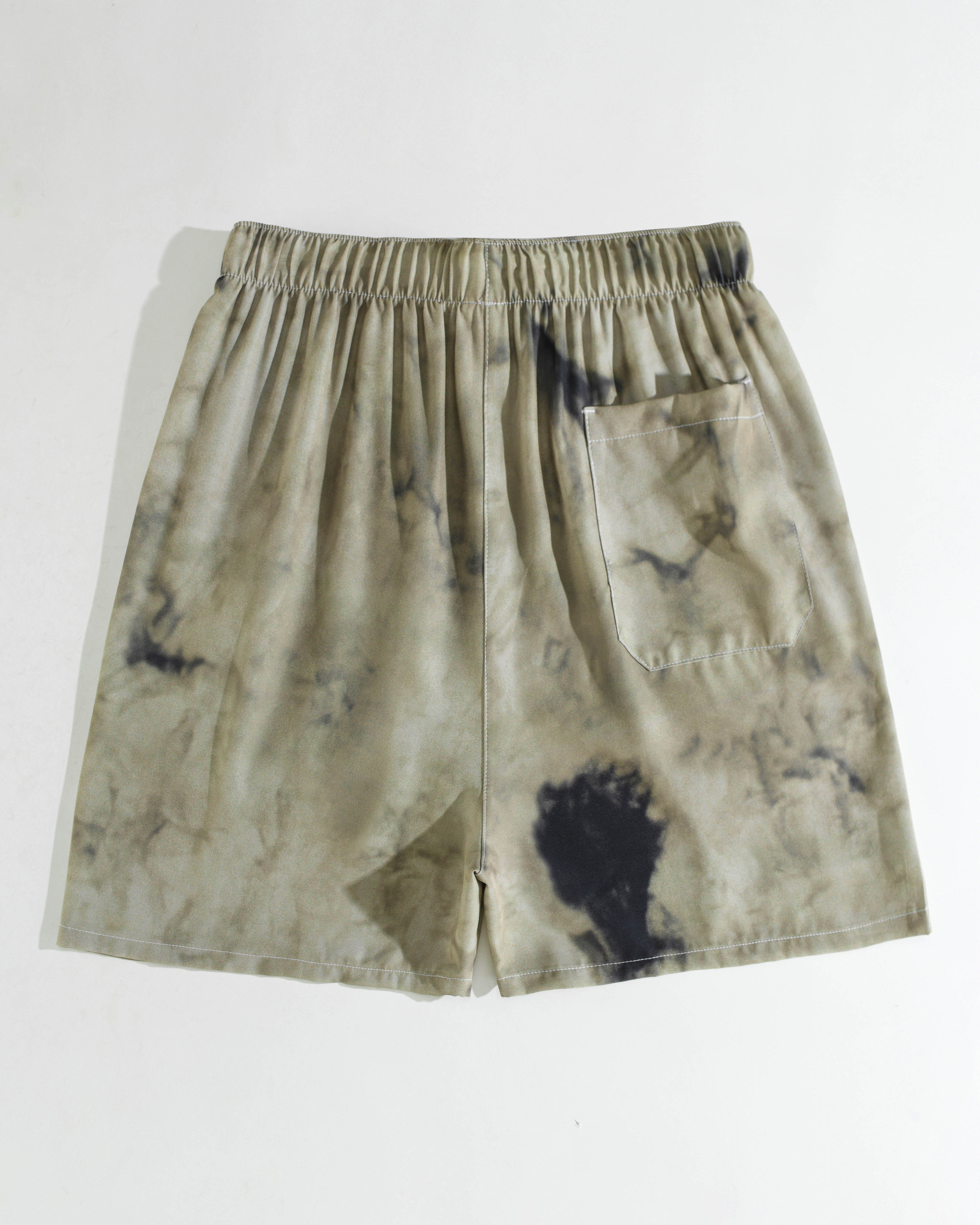 Men Tie-Dye Print Shorts
