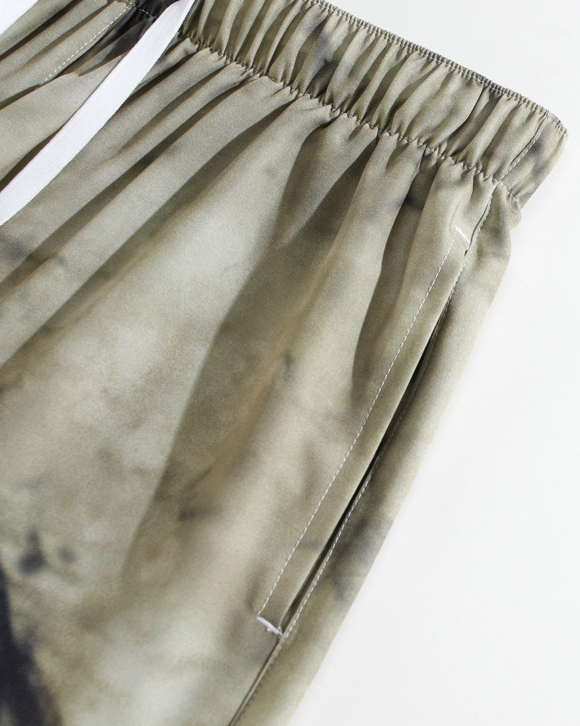 Men Tie-Dye Print Shorts