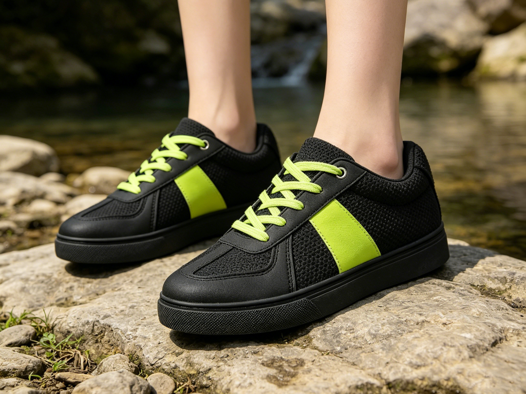 Womens Flats Casual Sneakers - Blue