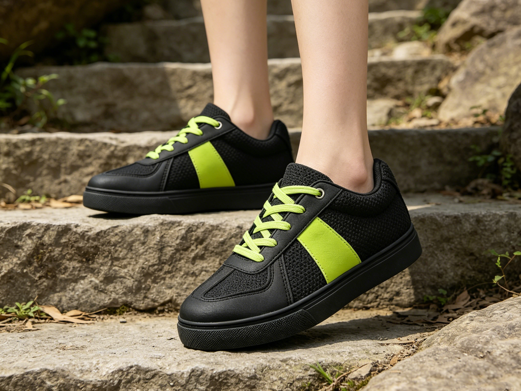 Womens Flats Casual Sneakers - Blue