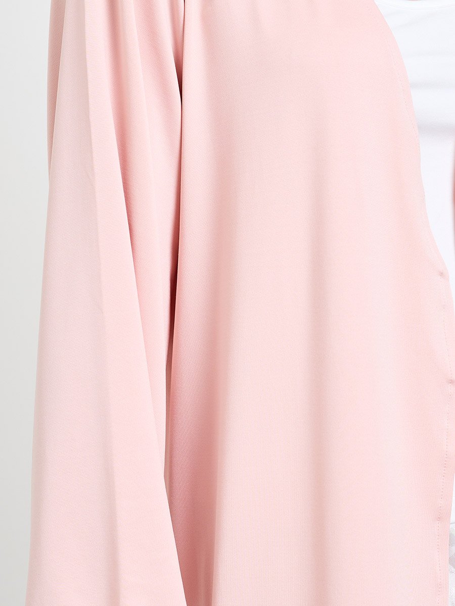 Pink Long Sleeve Nightwear Robe