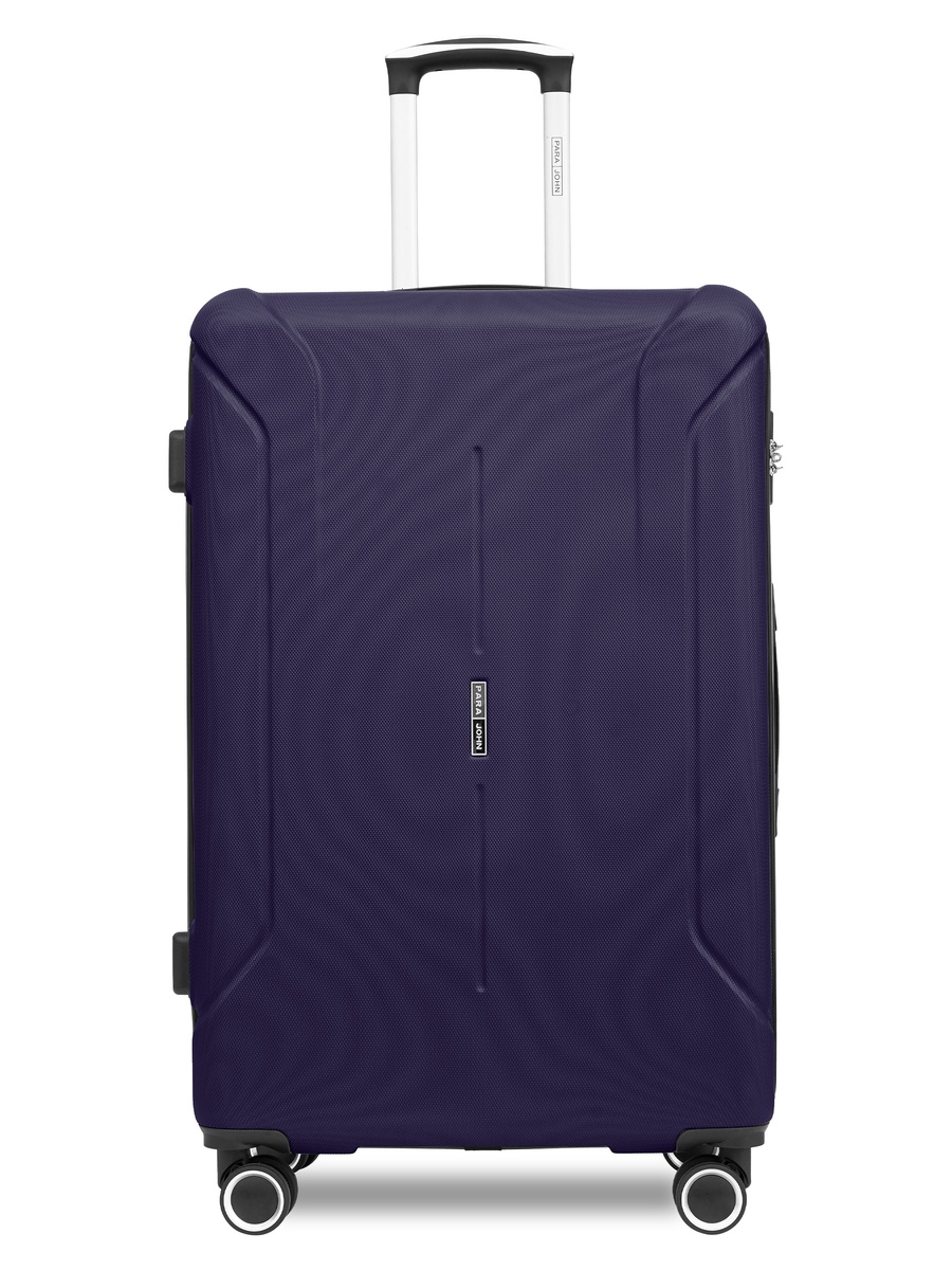 Spectrum 20-Inch Cabin Luggage with Combination Lock and 8-Spinner Wheels, Navy Blue