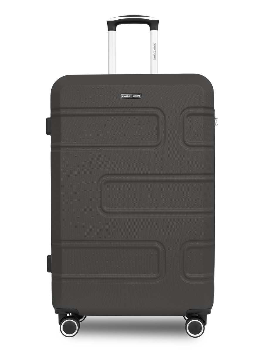 Urbanshield 20-Inch Cabin Luggage with Combination Lock and 8-Spinner Wheels, Grey