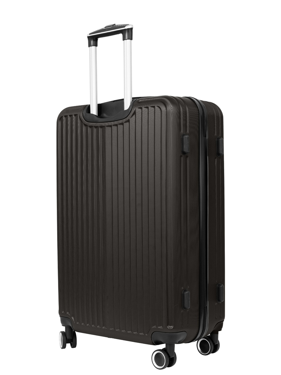 Ridge 20-Inch Cabin Luggage with Combination Lock and 8-Spinner Wheels, Grey