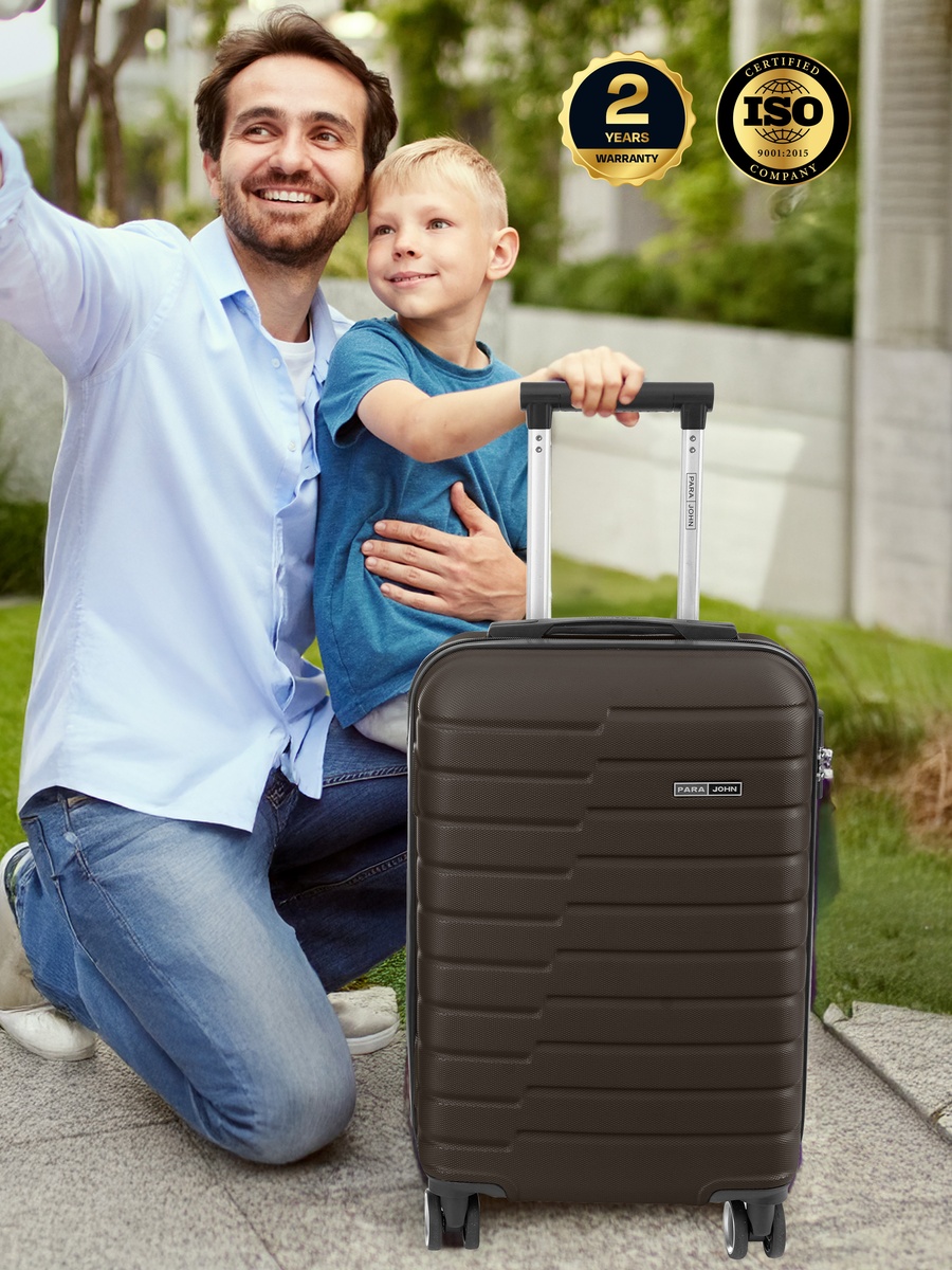Twinora 2 Piece Luggage Set Lightweight Hard ABS Suitcase with Combination Lock and 8-Spinner Wheels, Grey