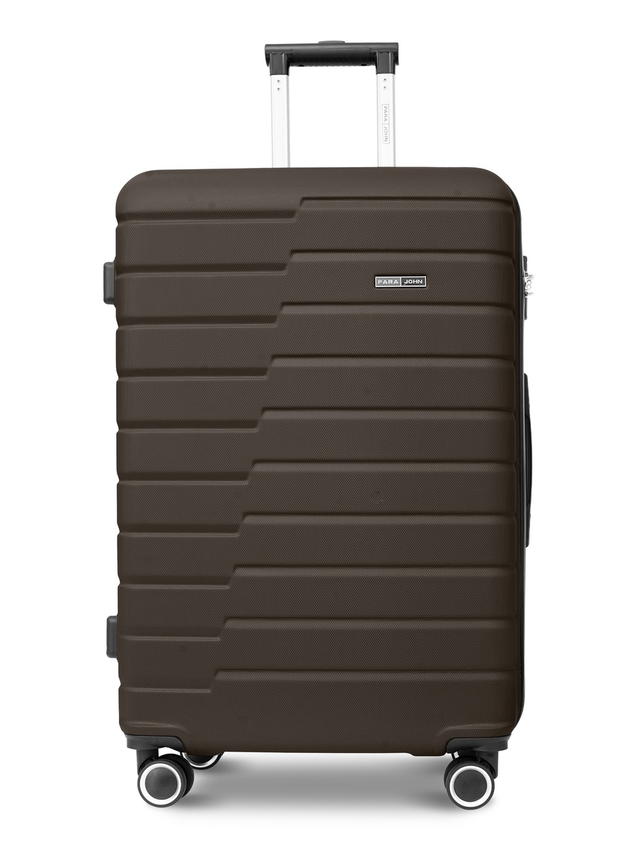 Twinora 2 Piece Luggage Set Lightweight Hard ABS Suitcase with Combination Lock and 8-Spinner Wheels, Grey