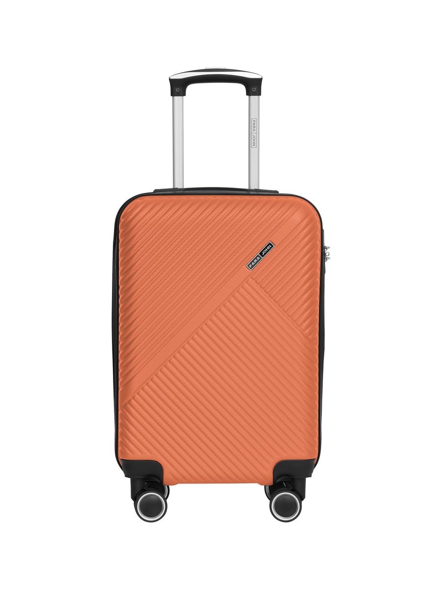 Aurora 24-Inch Medium Luggage with Combination Lock and 8-Spinner Wheels, Orange