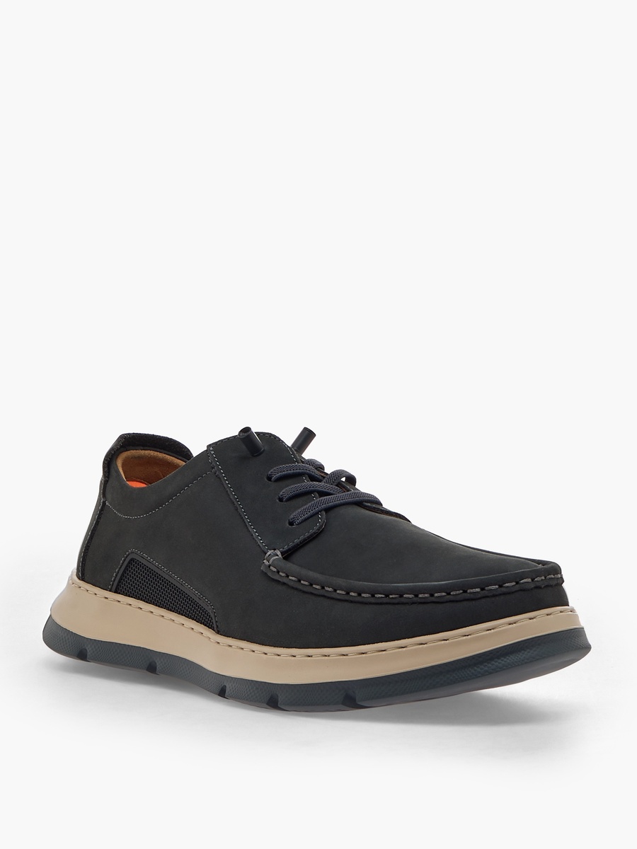 Men Slip On Leather Derby Shoes