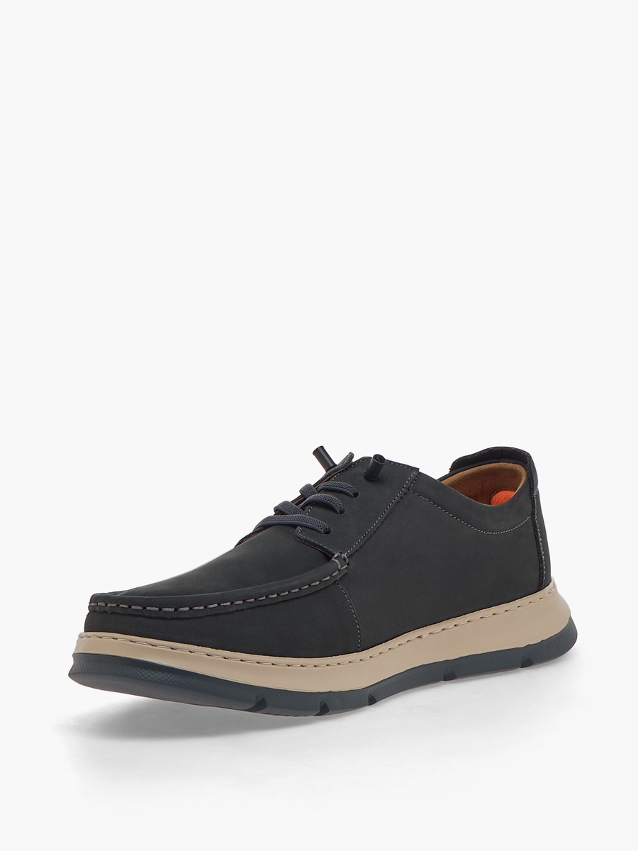 Men Slip On Leather Derby Shoes