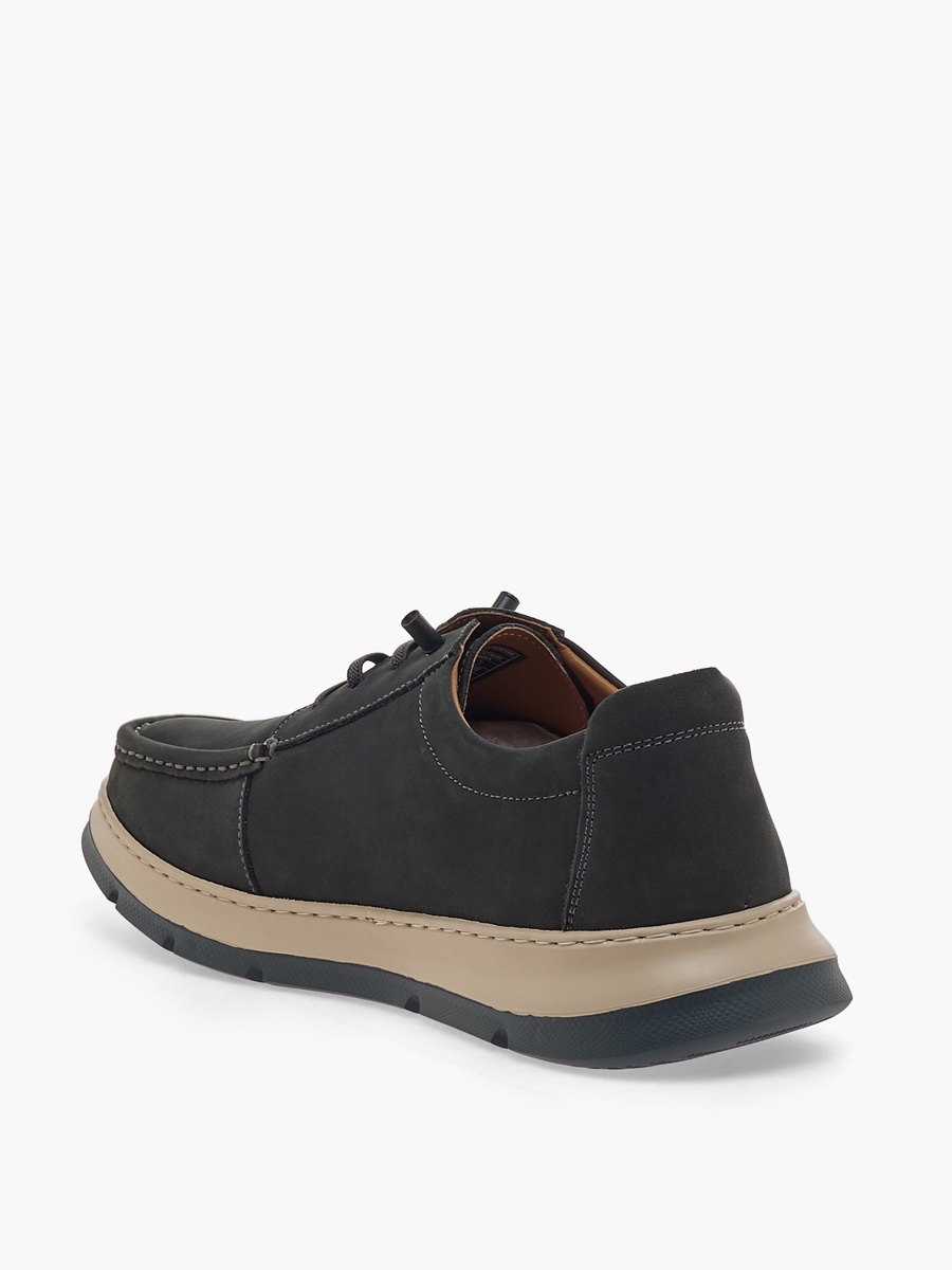 Men Slip On Leather Derby Shoes