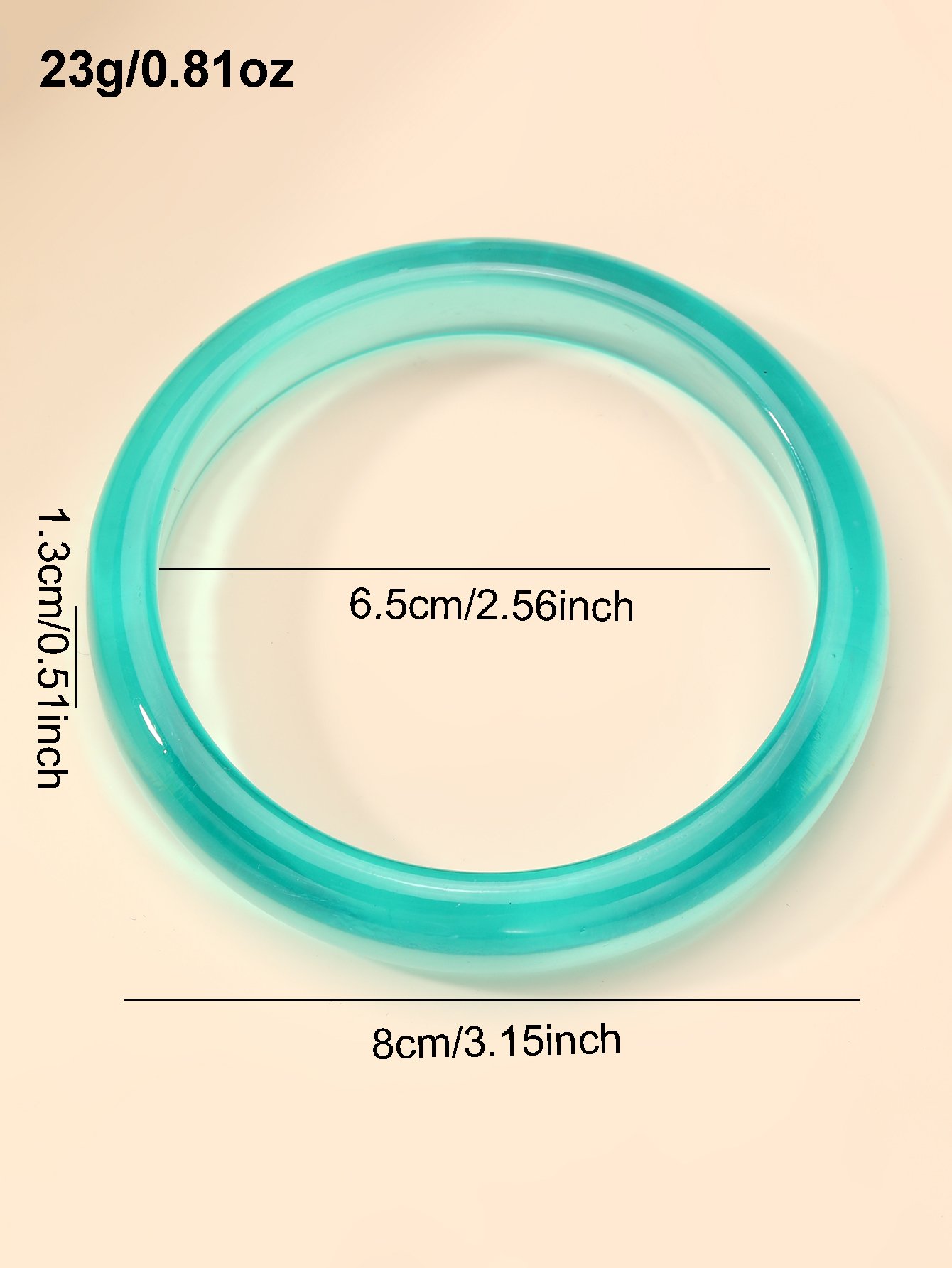 4-Piece Ocean Hues Bangle Bracelet Set
