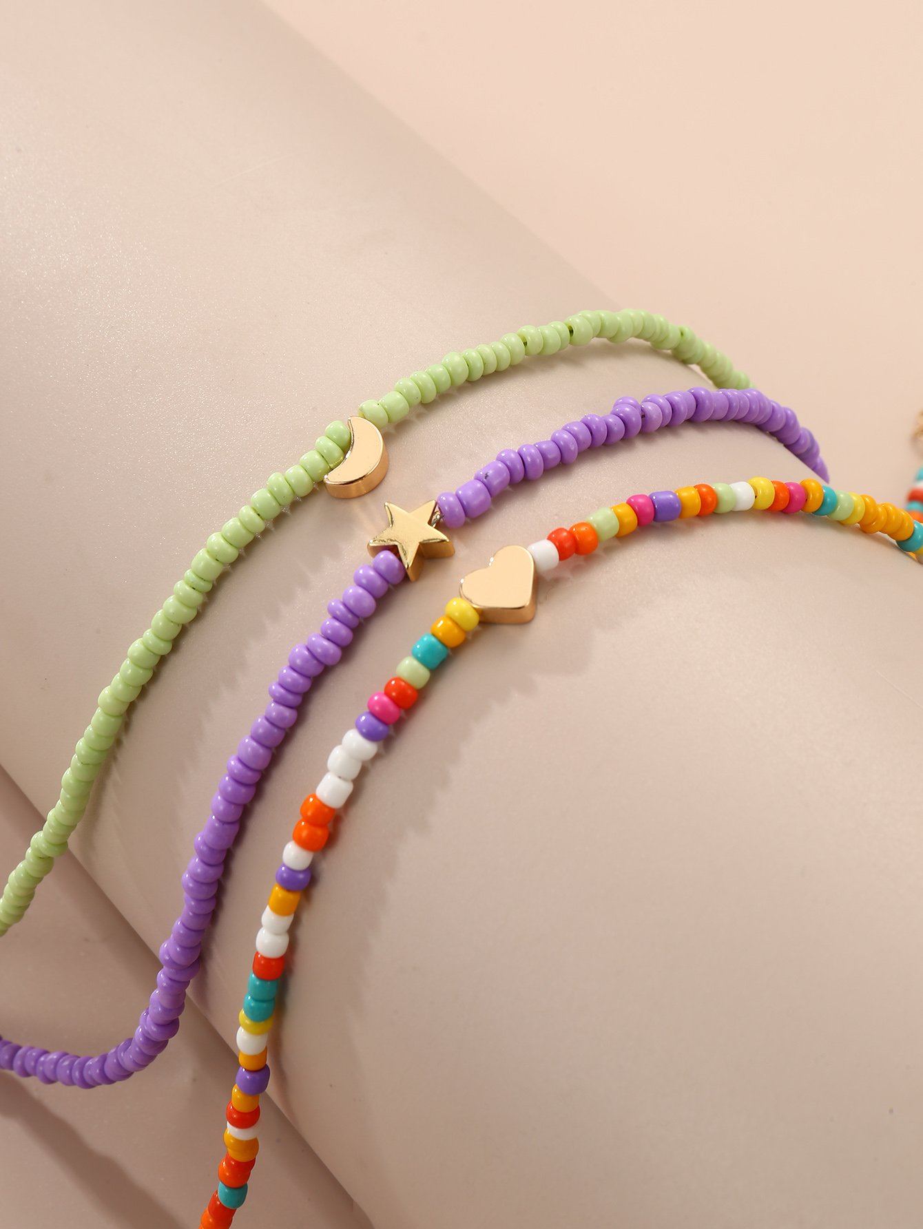 Set of 3 - Beaded Necklace