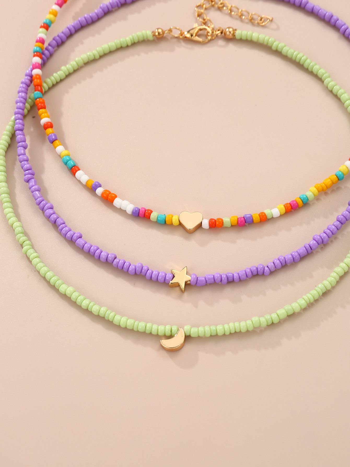 Set of 3 - Beaded Necklace