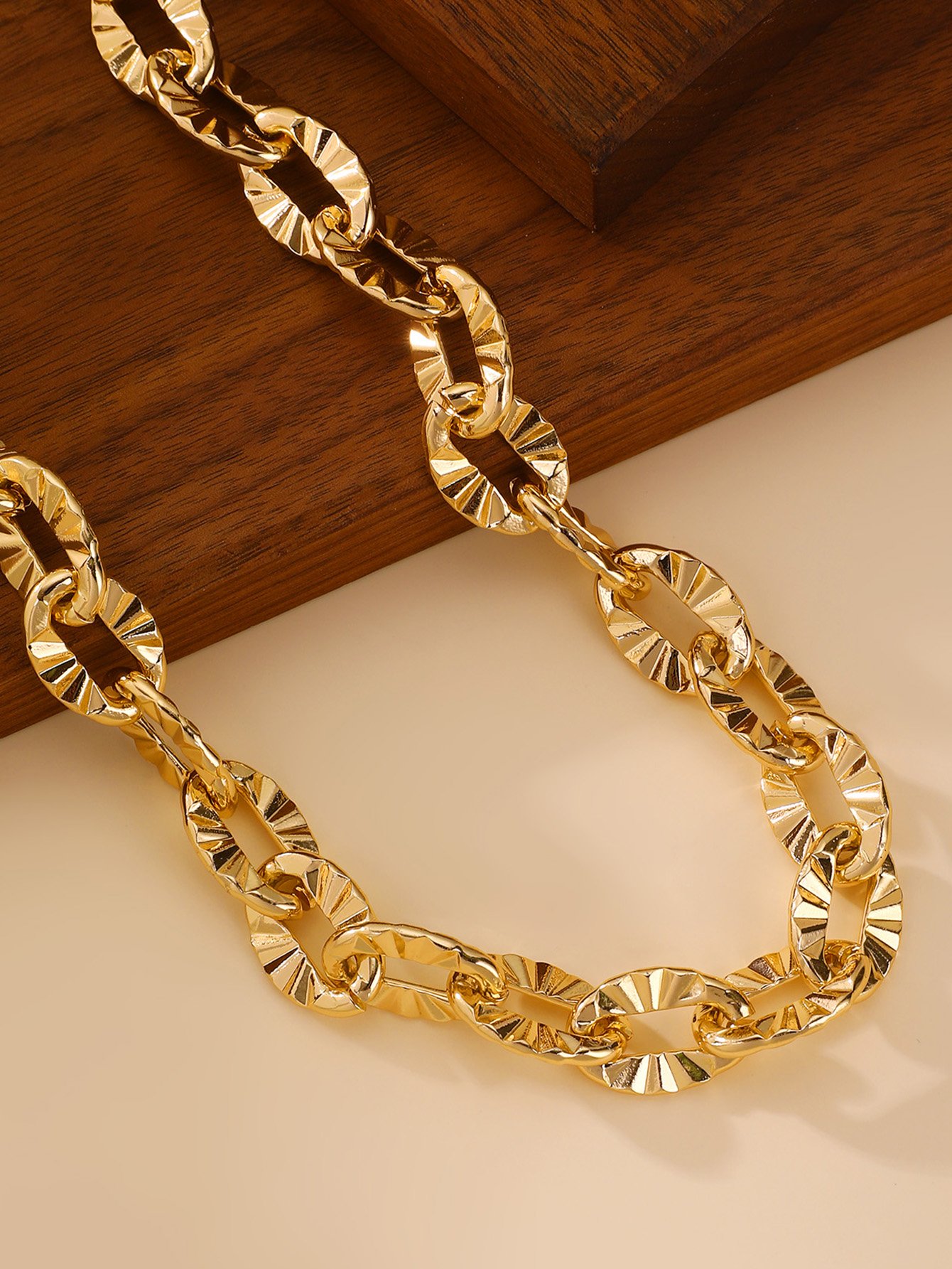 Alloy Link Chain Necklace