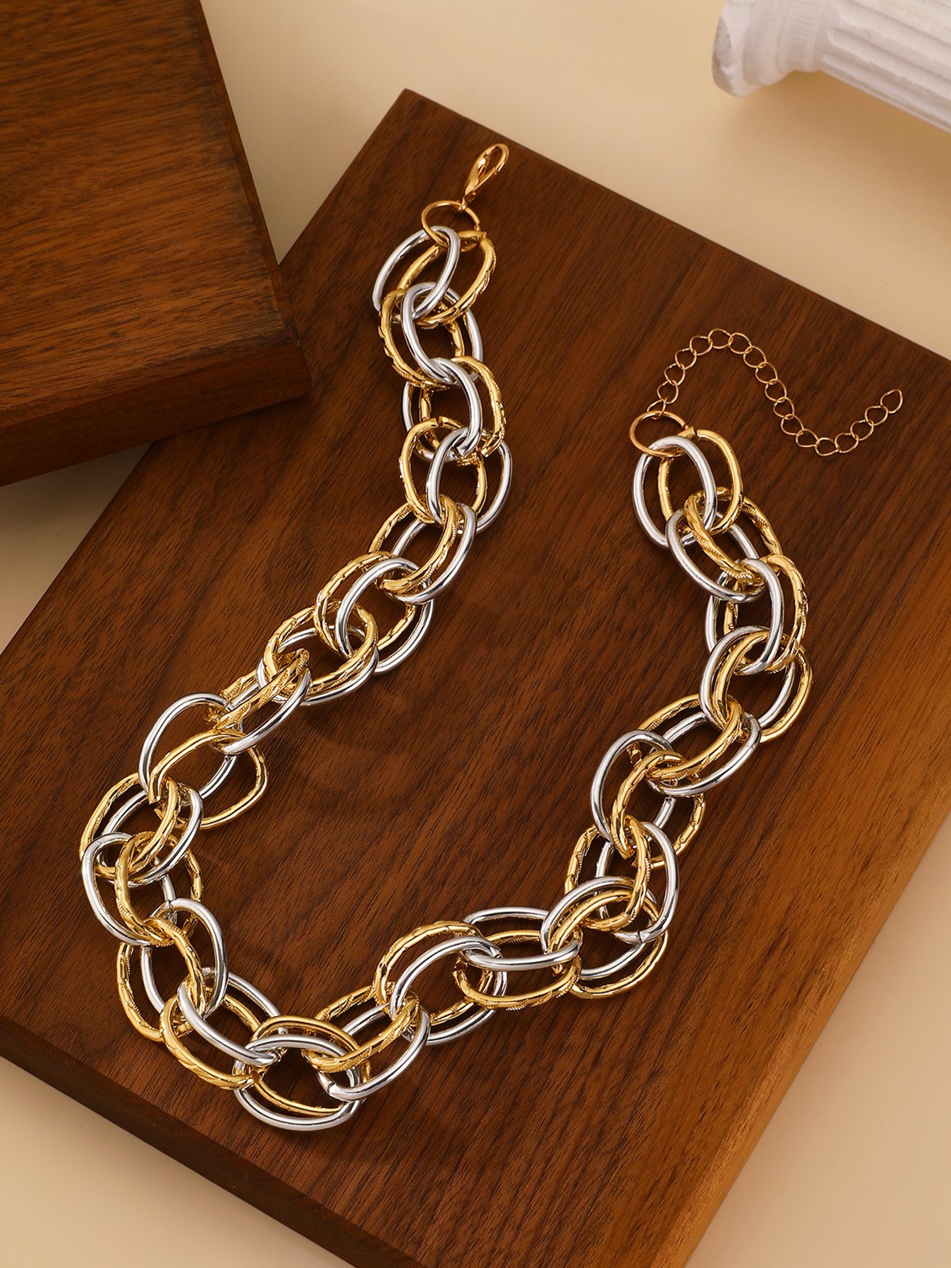 Multi Link Chain Necklace