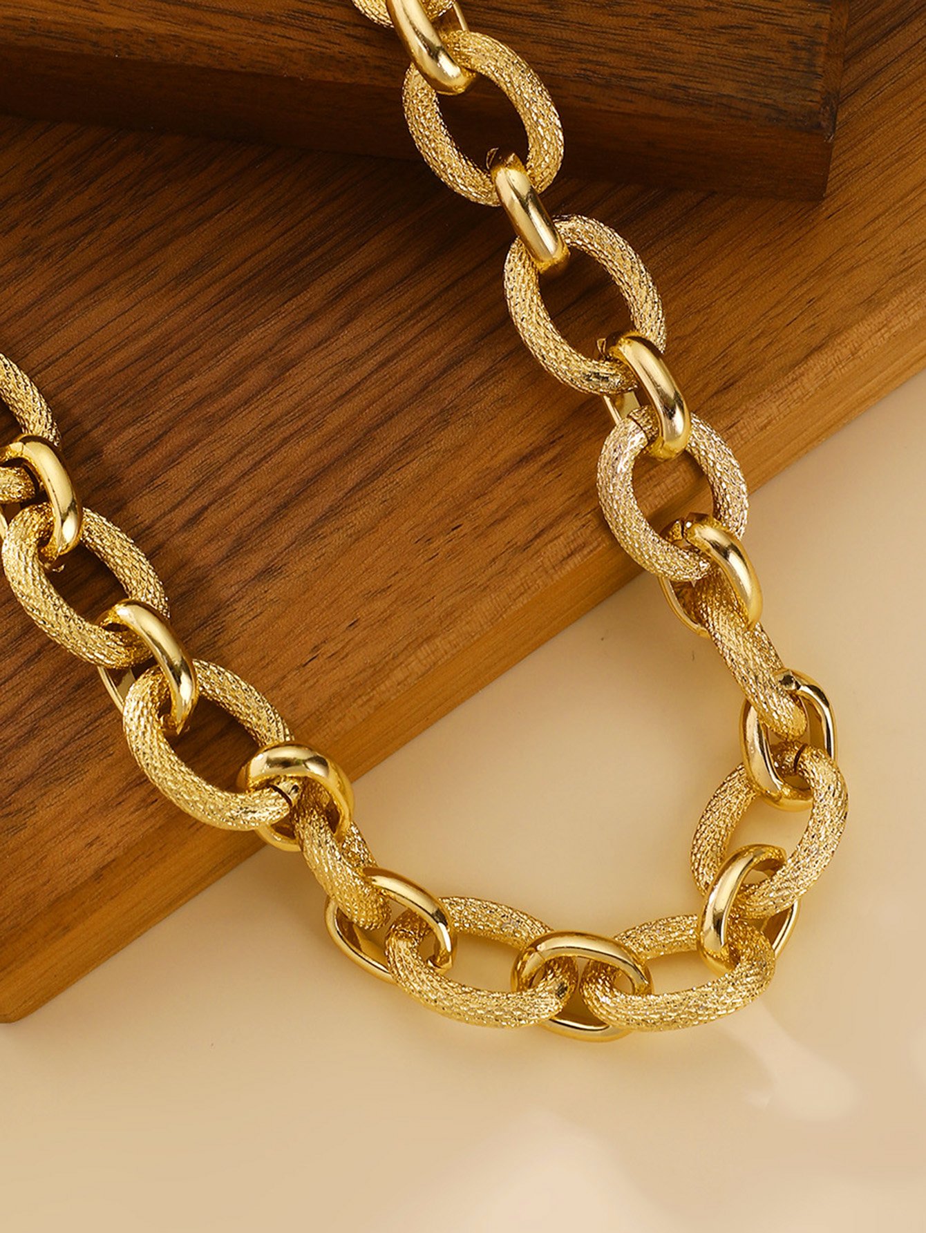 Alloy Link Chain Necklace
