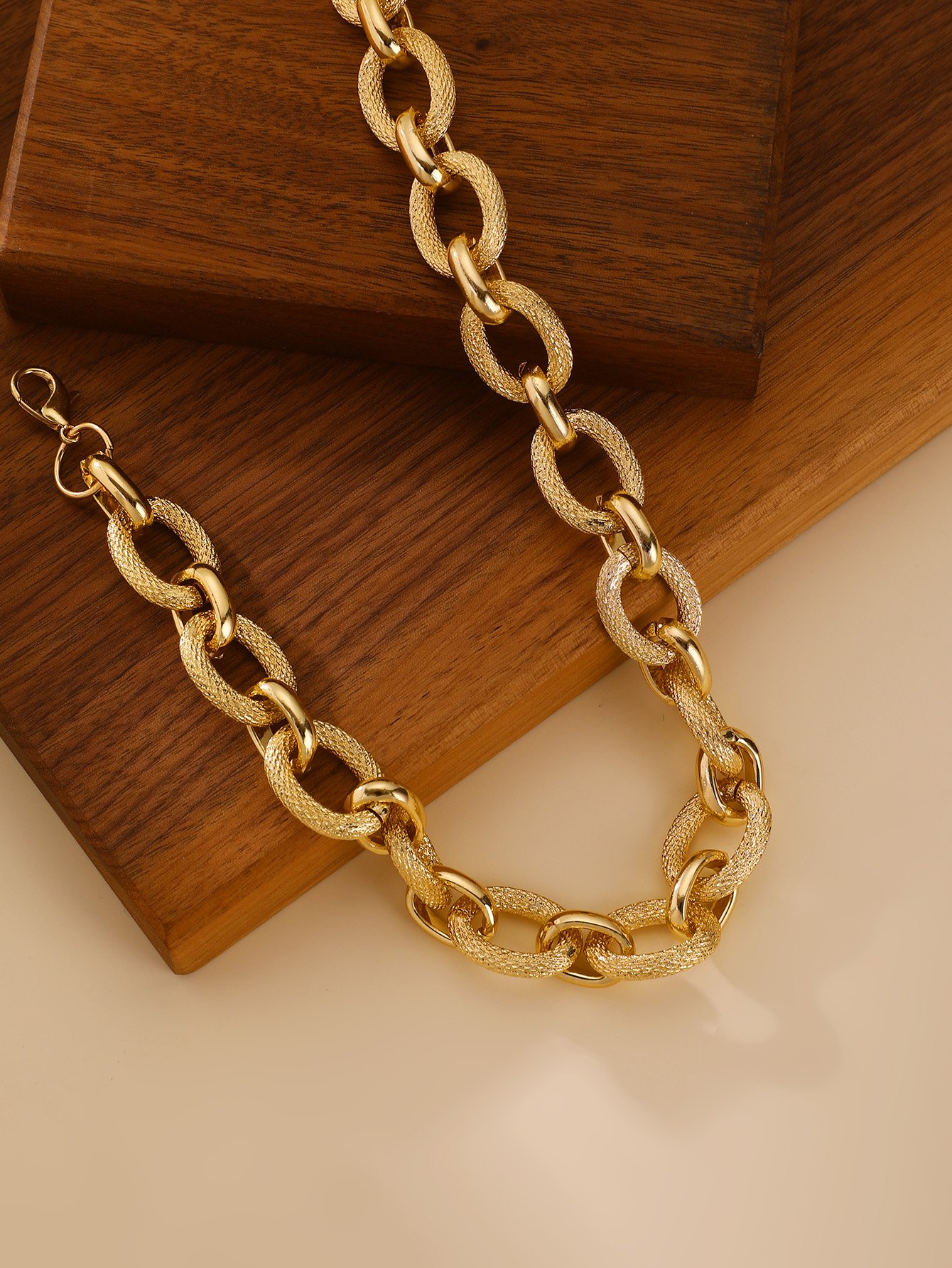 Alloy Link Chain Necklace