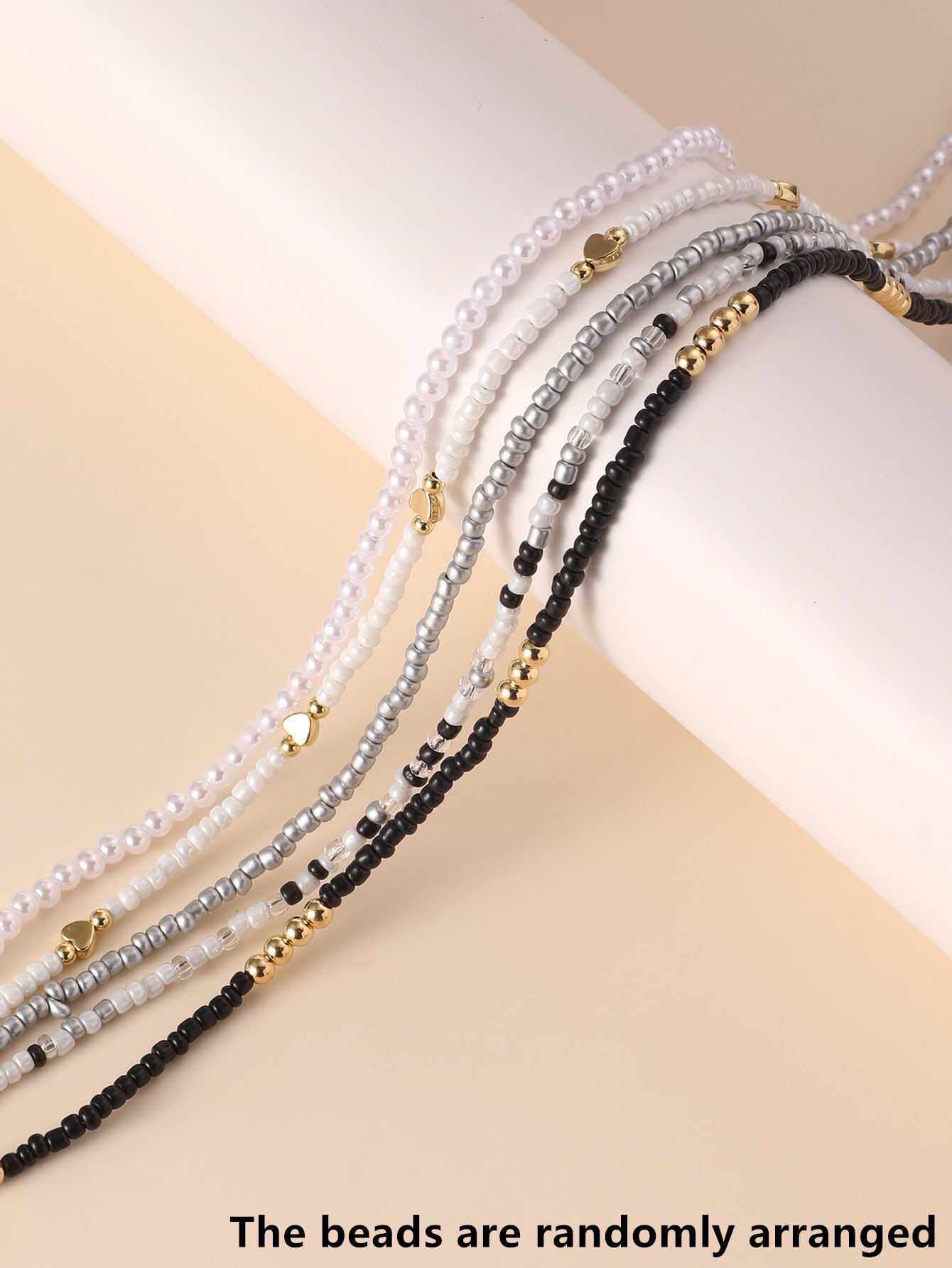 Set of 5 - Beaded Necklace
