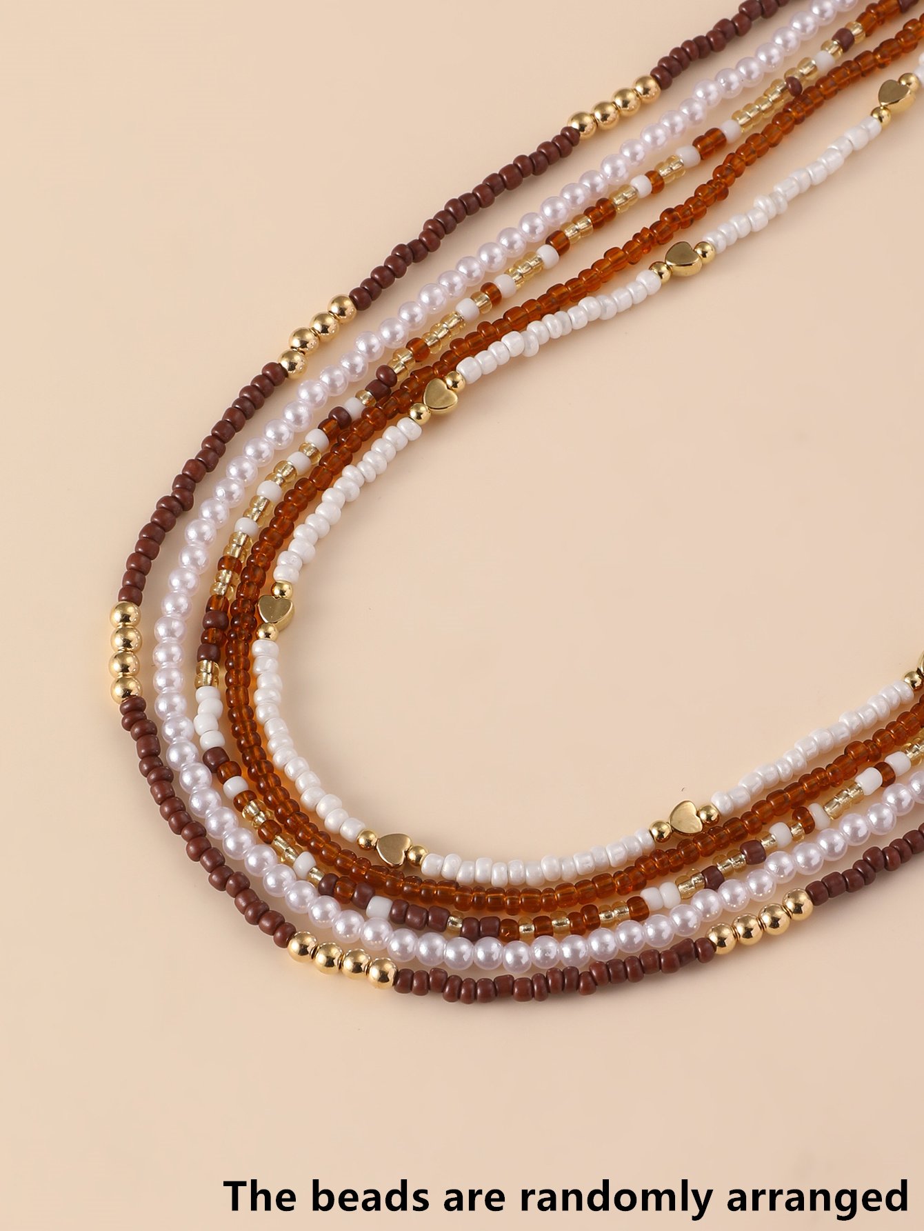 Set of 5 - Beaded Necklace