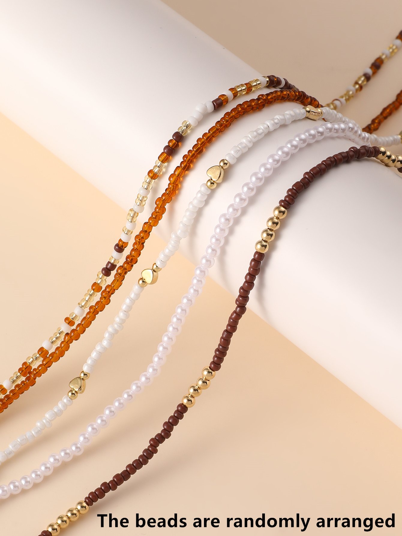Set of 5 - Beaded Necklace