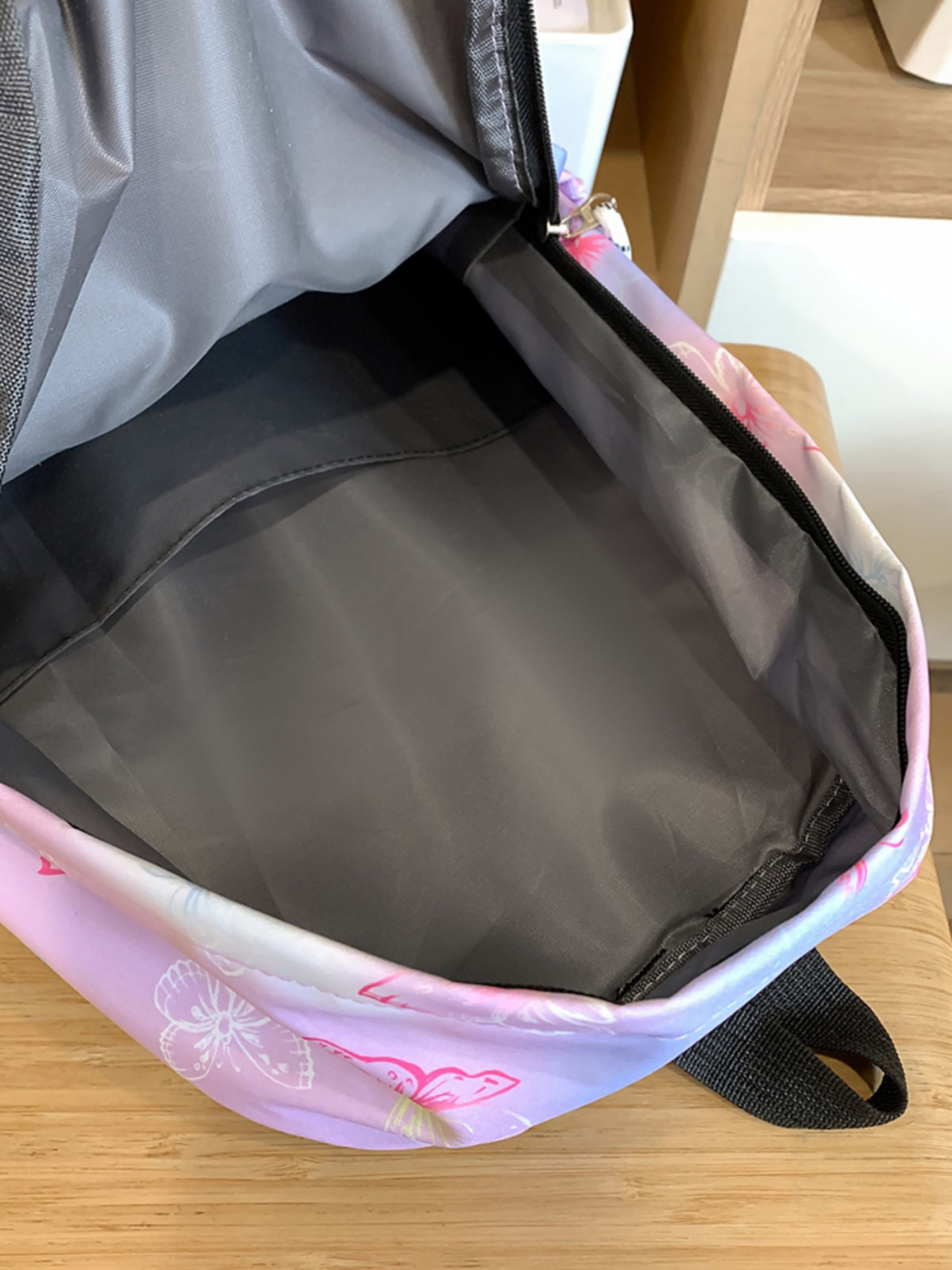 Butterfly Print Backpack