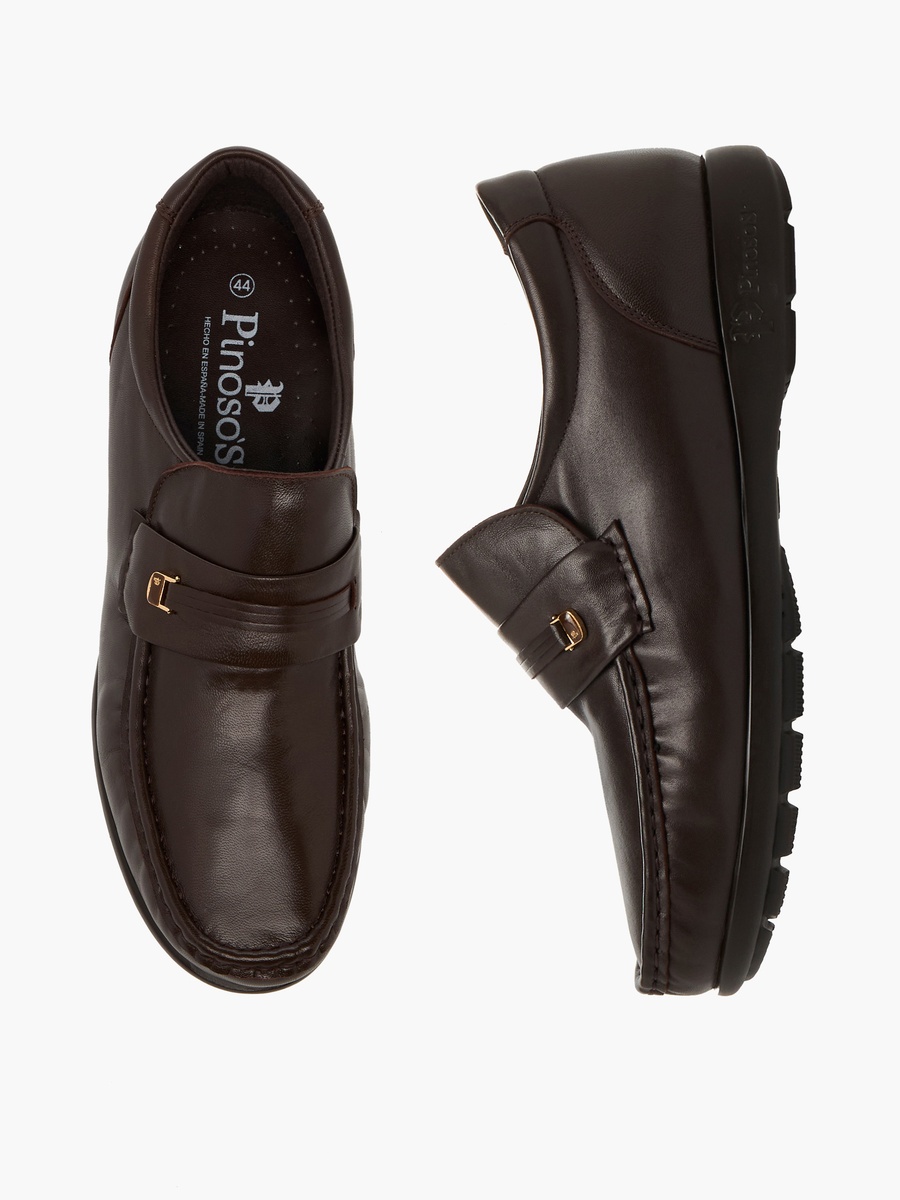 Men Slip-On Leather Loafers