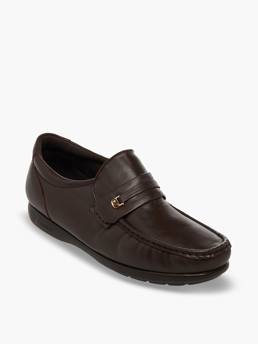 Men Slip-On Leather Loafers