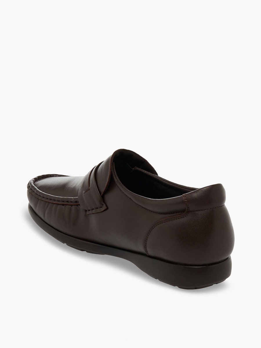 Men Slip-On Leather Loafers