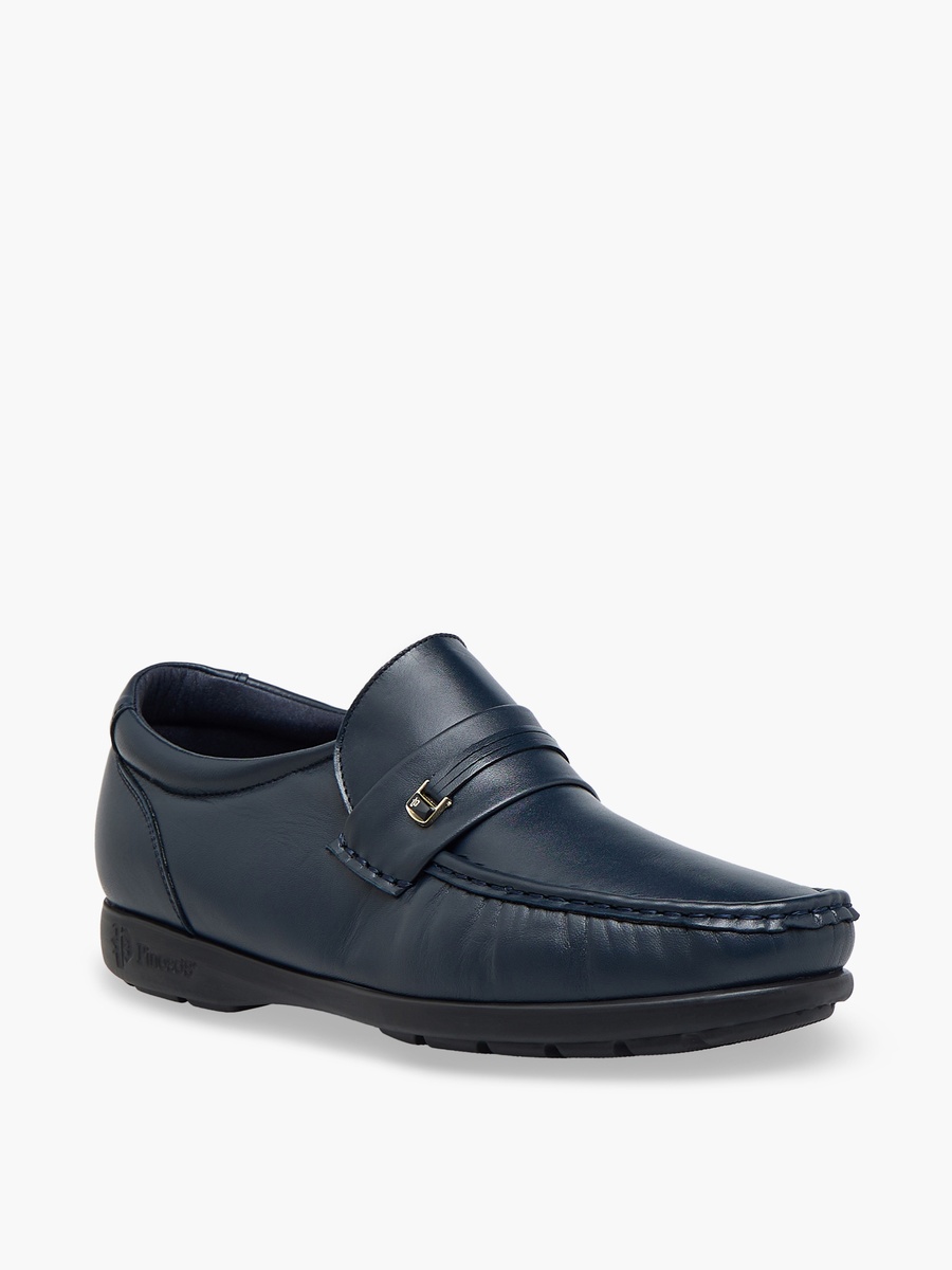 Men Slip-On Leather Loafers