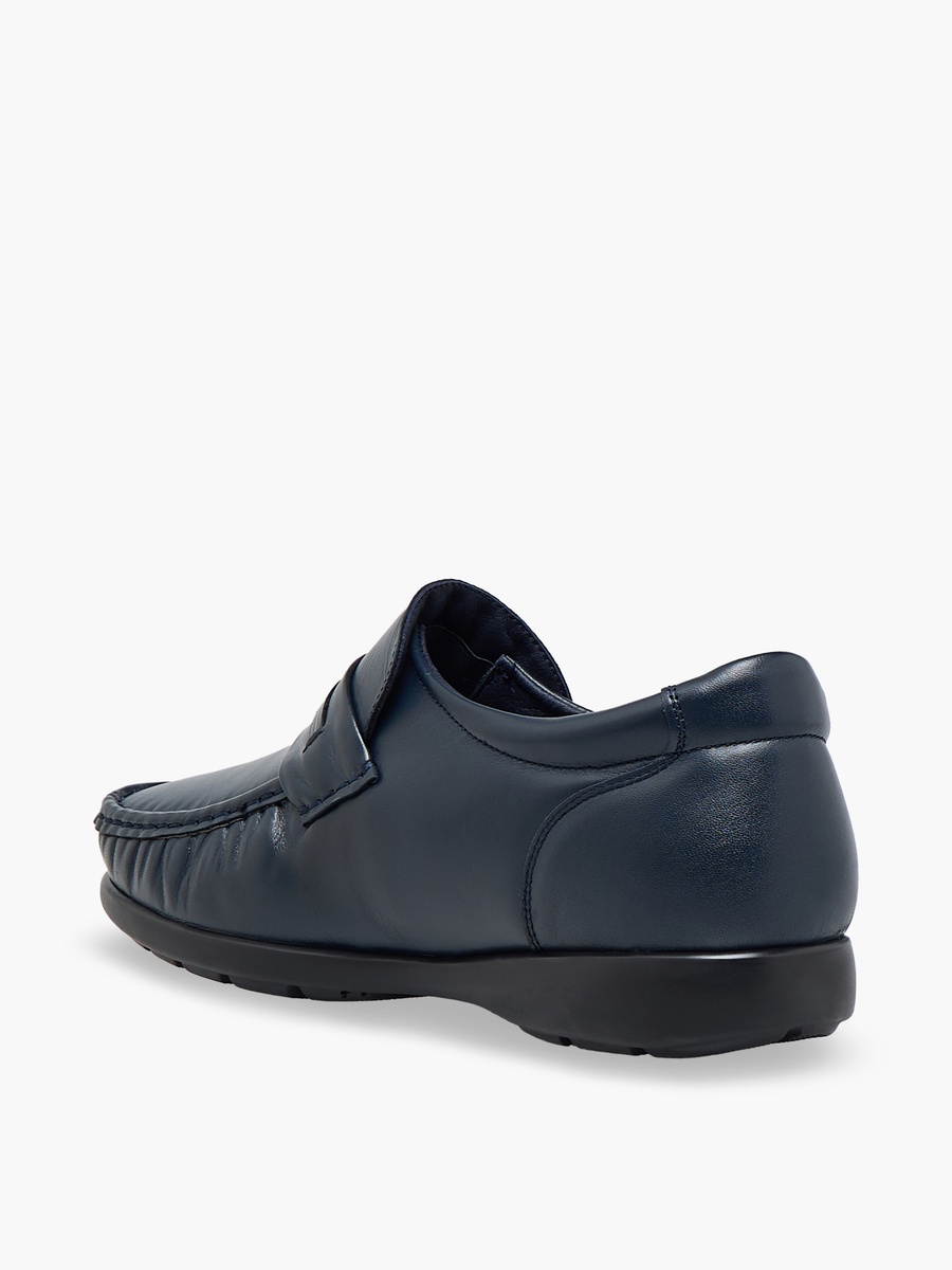 Men Slip-On Leather Loafers