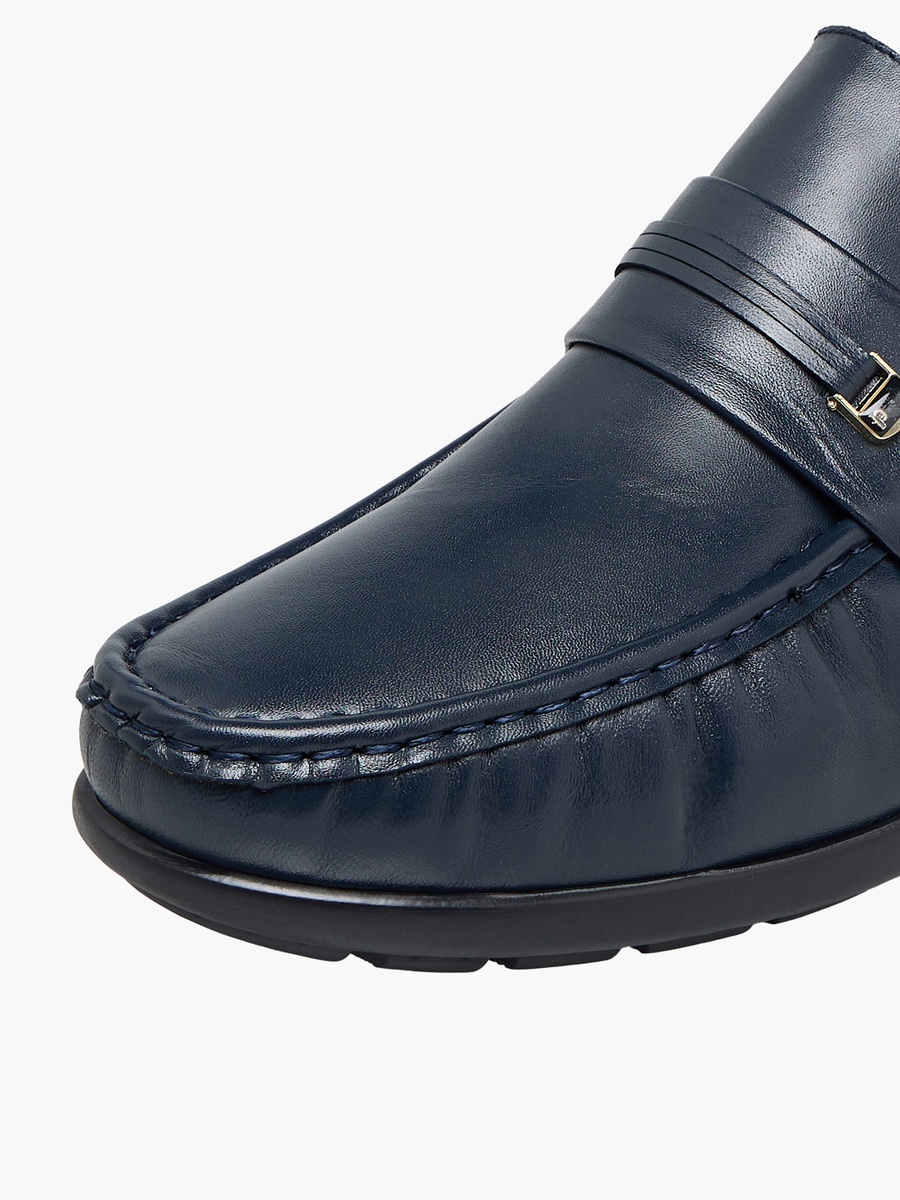 Men Slip-On Leather Loafers