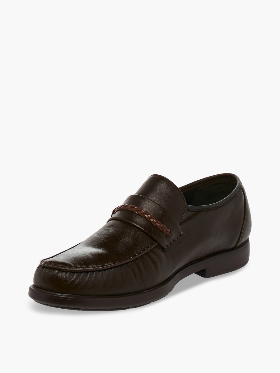 Men Slip-On Leather Loafers