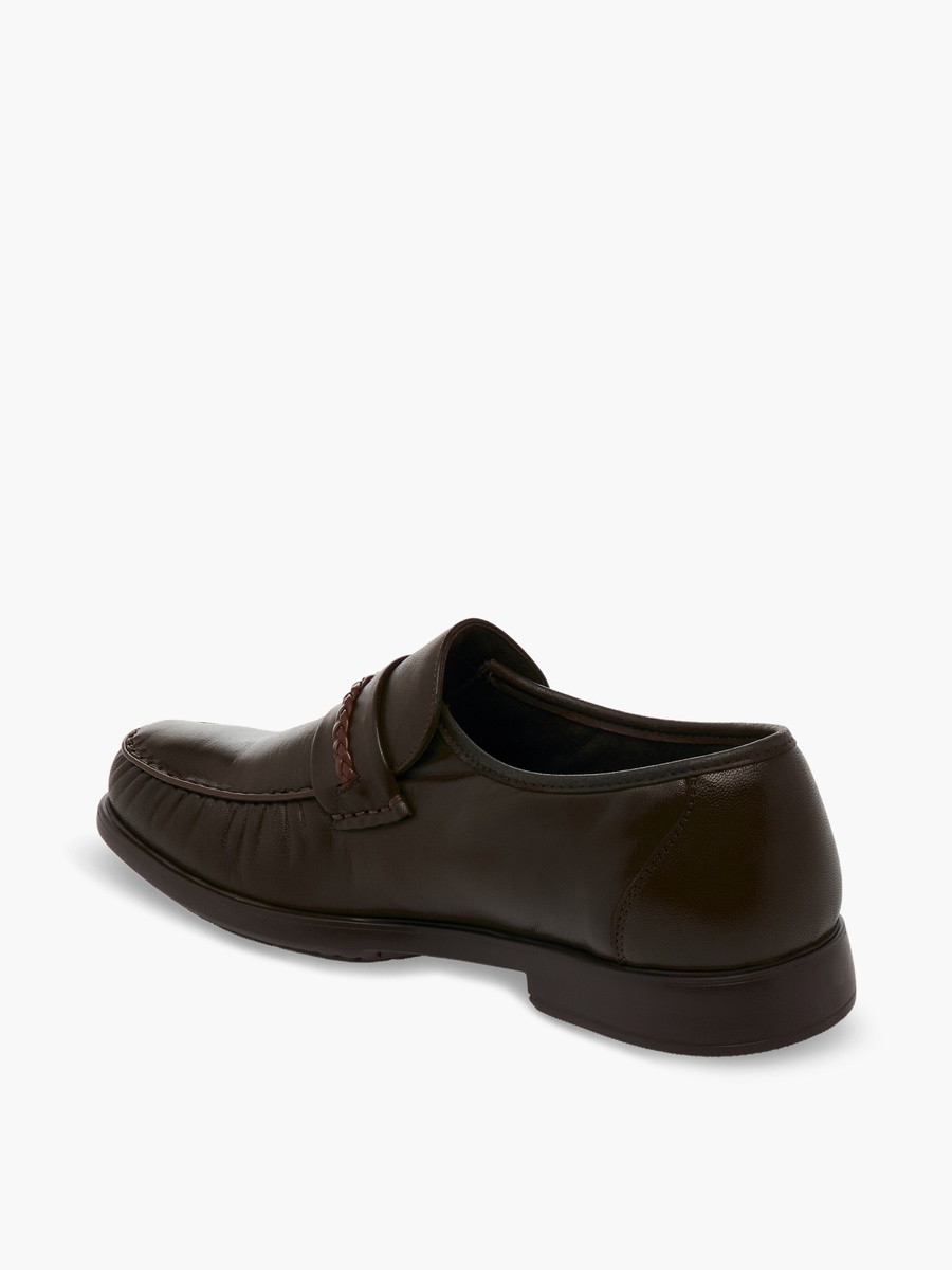 Men Slip-On Leather Loafers