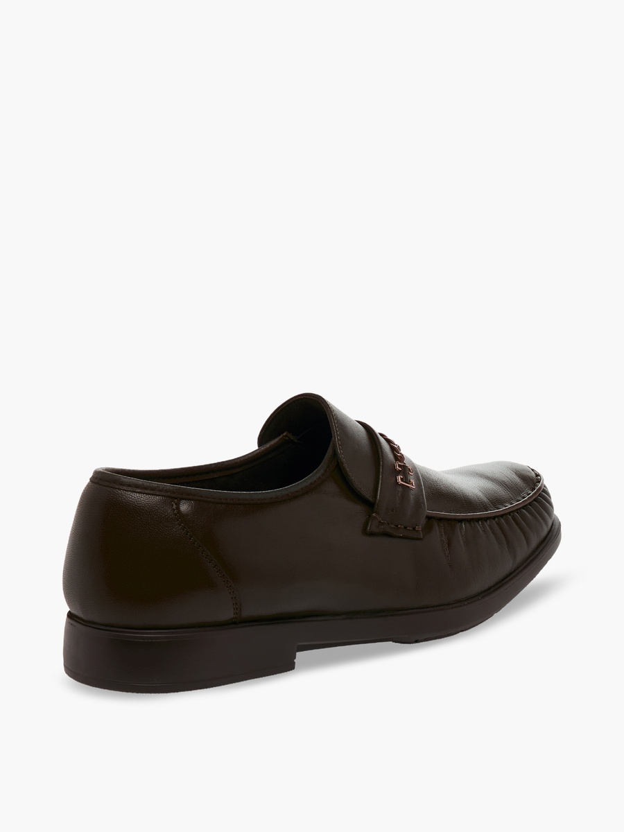 Men Slip-On Leather Loafers