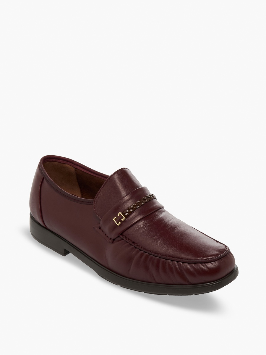 Men Slip-On Leather Loafers