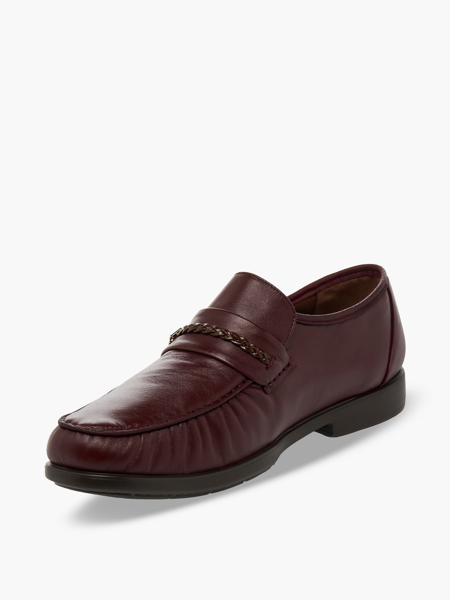 Men Slip-On Leather Loafers