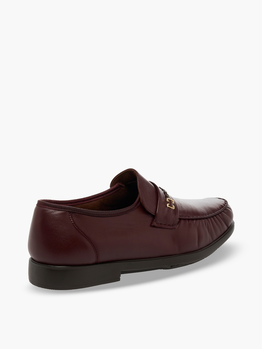 Men Slip-On Leather Loafers
