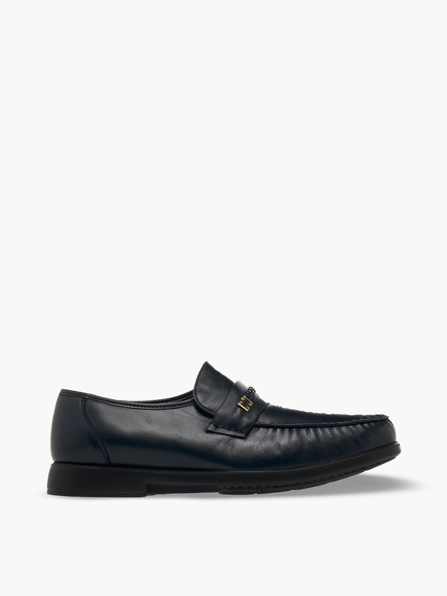 Men Slip-On Leather Loafers